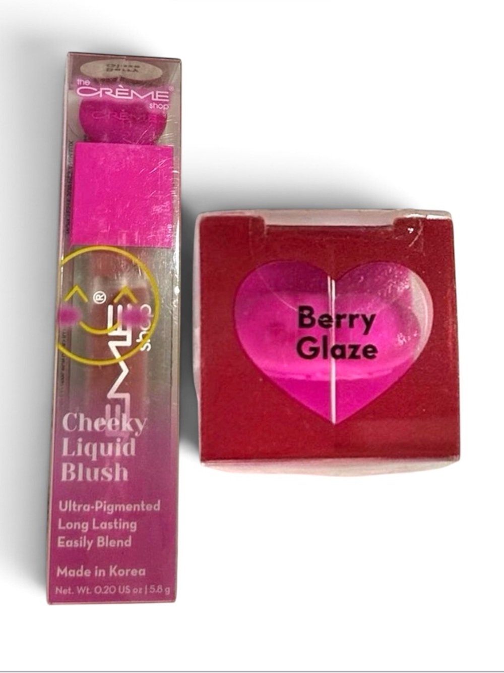 Berry Glaze Lip Color - Pink Heart Cap